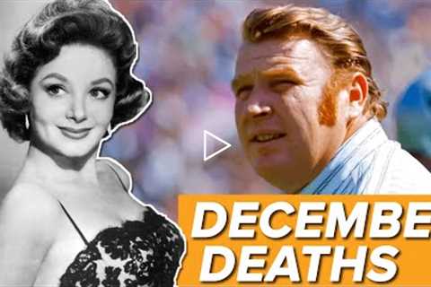 Celebrities Who Died in December 2021 (Tragic Deaths)