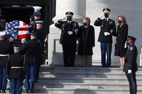 Dole is lying in state at the Capitol, returning to the building where he served for decades.