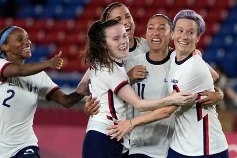 U.S. women face Canada in a soccer semifinal on Day 10 of the Games.