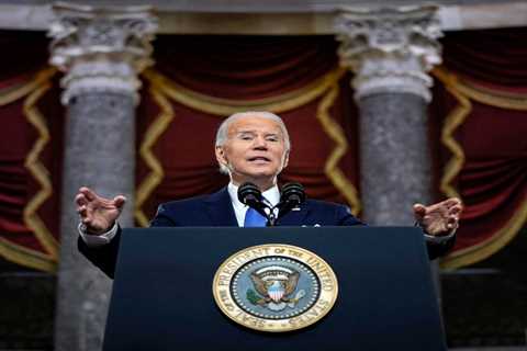 The hollowness of Biden’s January 6 speech