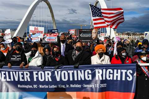 Marchers Honor King and Call on Senate to Pass Voting Rights Legislation