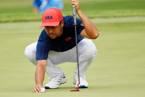 Xander Schauffele wins the gold medal in golf.