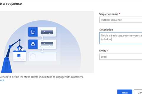 Creating and Managing Sequences in Dynamics 365 Sales Insights