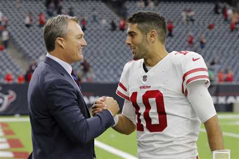 Emotional Jimmy Garoppolo Bids 49ers Adieu Pending Inevitable Trade