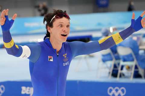 Sweden’s Speedskating Hero Is Quick in the Turns, and With an Opinion