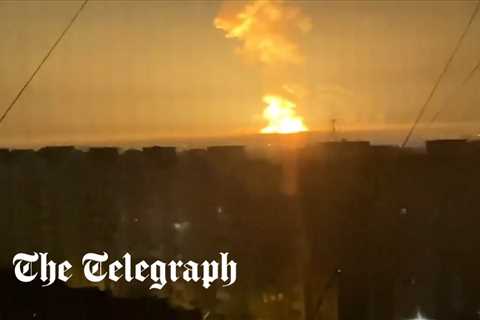 Rockets are raining down on Ukrainian cities in the largest European invasion since World War II