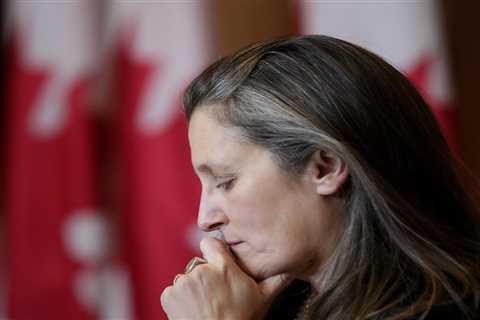 Chrystia Freeland says there will be ‘collateral damage in Canada’ over Russia sanctions