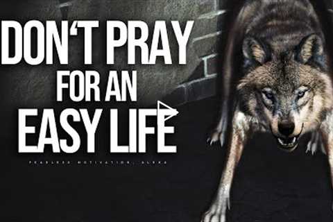 Don't Pray For An Easy Life (Official Lyric Video) Fearless Motivation