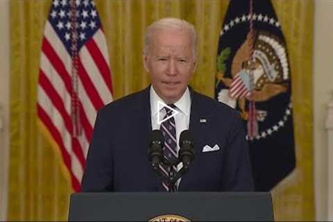 Biden Announces Further Sanctions on Russia