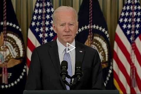 Biden Says Jobs Report Shows U.S. Economy 'On the Move'