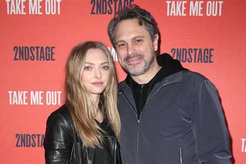 Amanda Seyfried & Thomas Sadoski Join Crowds of Celebrities at Opening Night of ‘Take Me Out’..