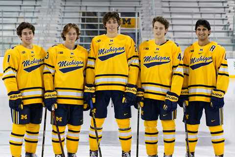 At the Frozen Four, Michigan Aims to Make Up for a Lost Year