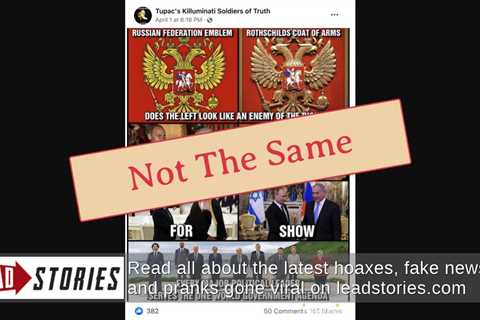 Fact Check: Rothschild Coat of Arms Does NOT Resemble Russian Federation Emblem