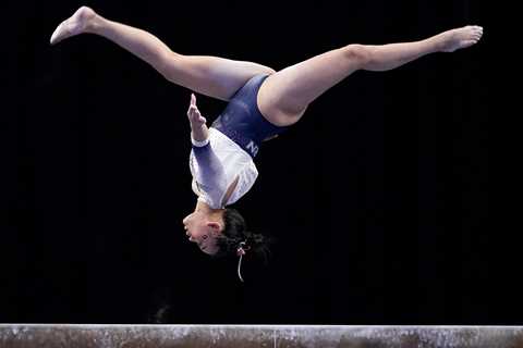 College Gymnastics Championships Get All-Around Lift of Lee’s Gold