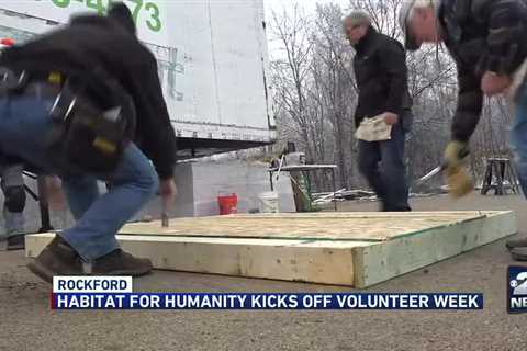 All skill levels help build at Rockford’s Habitat worksite