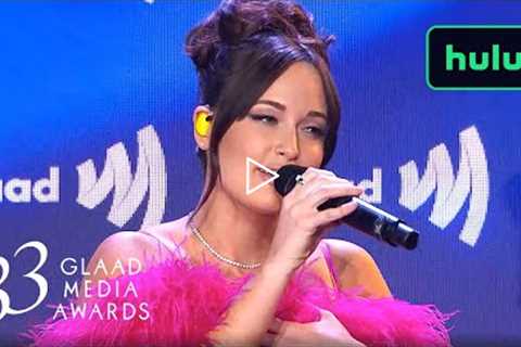 Kacey Musgraves Rainbow Performance | The 2022 GLAAD Media Awards | Hulu