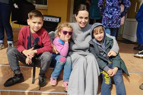 Ukraine War: Angelina Jolie seen in Lviv amid Russian invasion |  world news