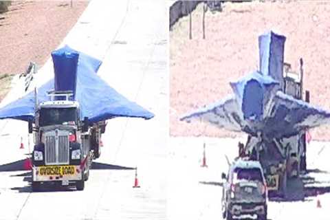 The Arizona Department Of Transportation Just Captured This Truck Carrying Something Big