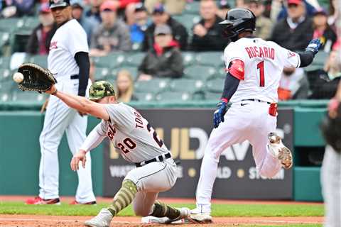 Guardians defeated by Tigers 4-2, Split in Cleveland