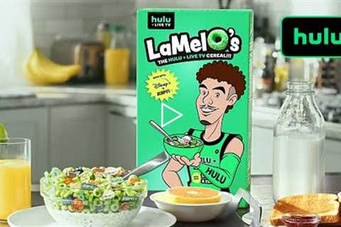 LaMelO's: The Hulu + Live TV Cereal Animated Commercial • LaMelo Ball