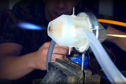 3D printing a water-cooled jet engine?