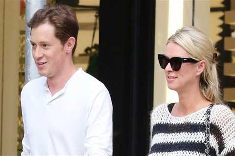 Pregnant Nicky Hilton Rothschild takes afternoon stroll with husband James Rothschild