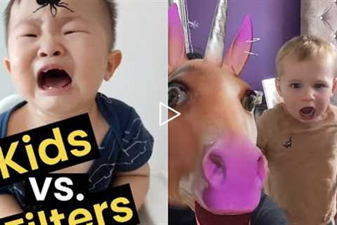 These Kids Reacting To Filters Are Hilarious