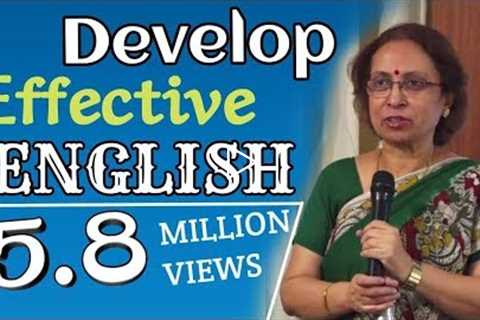 Develop Effective English Speaking || Sumita Roy || IMPACT || Trending with 7.5M Views on Youtube