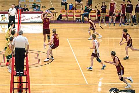 STVM boys volleyball team to compete at states