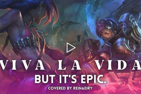 Viva La Vida but it's EPIC || Coldplay Cover by Reinaeiry