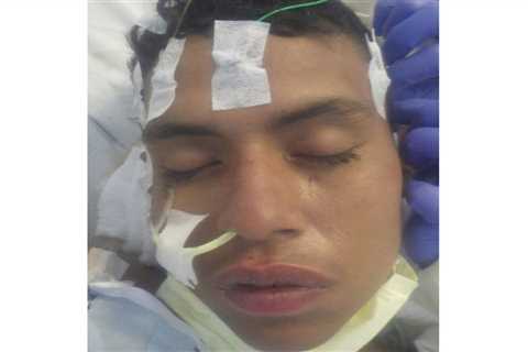 Officials are asking for help identifying a young man in hospital