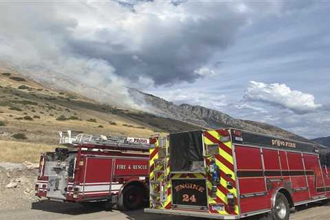 Utah Man Allegedly Starts a Wildfire While Attempting to Kill a Spider