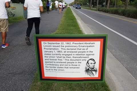 Journey to Juneteenth Freedom Walk in Gainesville, FL, Sat. Jun. 18th