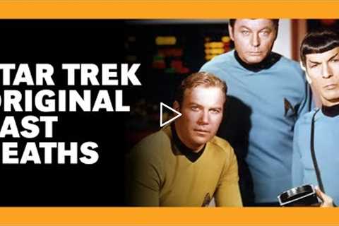 Star Trek The Original Series Cast Members Who Have Sadly Died