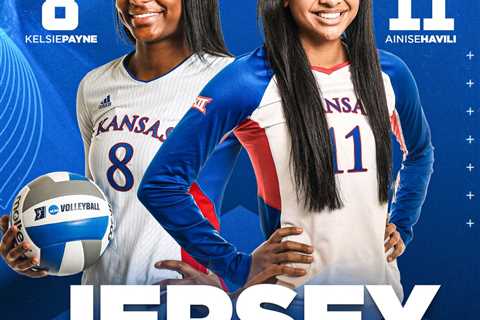 KU Volleyball retires two jerseys in September