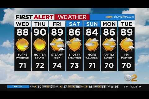 First Alert Weather: Things warming up this week