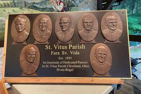 Sculptor creates plaque honoring pastors at St. Vitus in Cleveland – The News-Herald