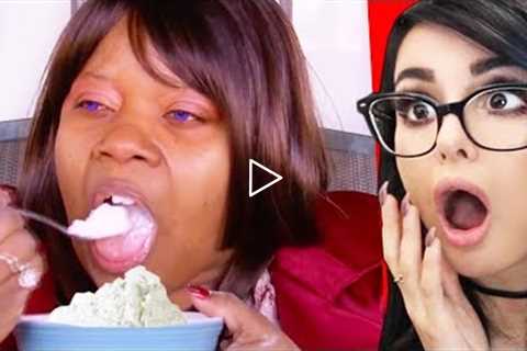 INSANE WOMAN ONLY EATS CORNSTARCH