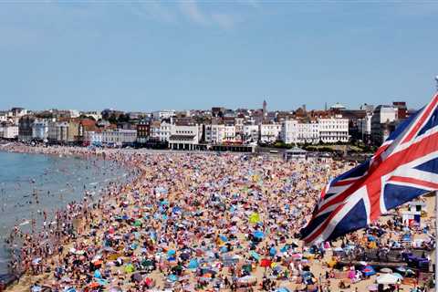 England records joint hottest summer ever after temperatures soared to new high of 40.3C during..