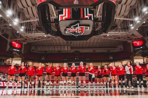 Texas Tech Red Raiders Volleyball Set for 3-Game Weekend Slate