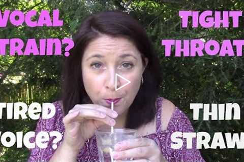 FREE YOUR VOICE by Singing into a Straw