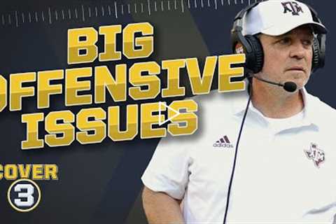 Jimbo Fisher has Texas A&M's offense on life support! | Cover 3 College Football