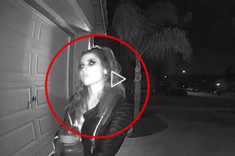 Top 10 Disturbing Moments Caught On Doorbell Camera (Part 7)