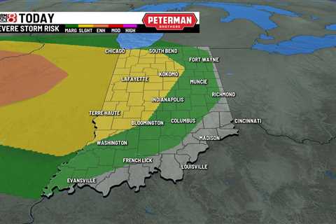 Stormy Sunday night – WISH-TV |  Indianapolis News |  Indiana weather