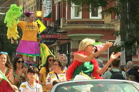 Thousands are expected at the Columbus Day Parade in Cleveland’s Little Italy neighborhood