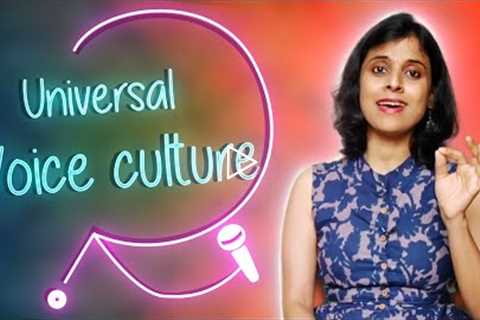 Universal Voice Culture | Free trial video