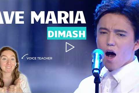 Voice Teacher Reacts to Ave Maria by Dimash