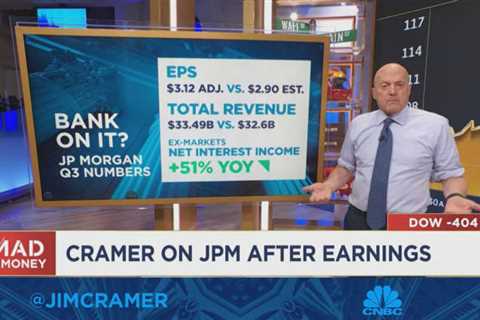 Jim Cramer recaps 4 major banks’ earnings reports