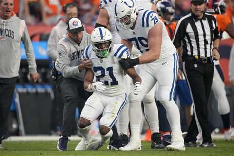 Colts will be missing top 2 running backs against Jaguars