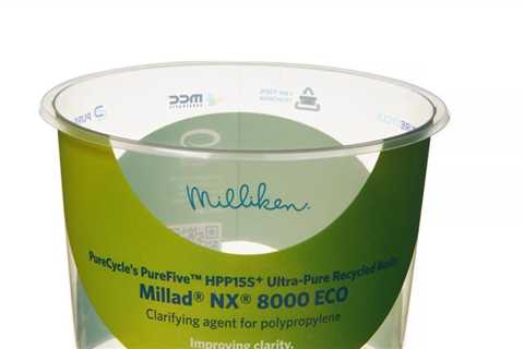 Milliken and PureCycle Release ‘Completely Sustainable’ PP Resin Concentrate to Promote Lower..